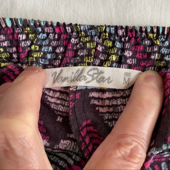 Vanilla Star Abstract Tribal Lounge Pants - Picture 5 of 8